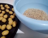Pas rețetă Nuci umplute cu crema de nuca, biscuiți și cacao 1 fotografie