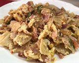 A picture of step 8 of Sonoran-Style Migas (Tortillas with Eggs).