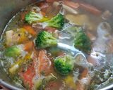 Tyúkhúsleves gazdagon recept fázis 6 fotója