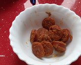 Foto del paso 6 de la receta: Puré de champiñones y calabaza con alubias y chorizo