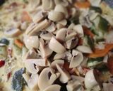 Foto del paso 2 de la receta: "Verduras Salteadas c/Champiñones a la crema y Spaghetti"😋
