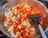 A picture of step 3 of Chicken and Squash Guyanese Curry.