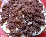 Kakaós, banános vakondtúrás torta: tejszínes krémmel recept fázis 4 fotója