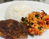 Foto langkah ke 5 dari resep Sambal Tempe Kemangi.