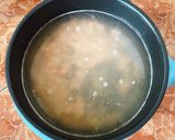 Hình bước làm 4 của món Cơm ngon nhà Huý 🏡: Tôm rim, Canh khoai mỡ nấu tôm