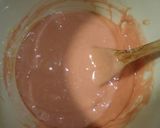 Foto langkah ke 4 dari resep Brownies strawberry.