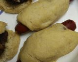 A picture of step 17 of Cheddarwurst in a blanket from scratch.
