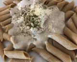 Foto del paso 4 de la receta: Macarrones integrales con salsa cremosa champiñones
