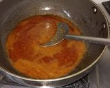 A picture of step 2 of Besan lattha.