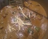 A picture of step 3 of Masala kaleji.