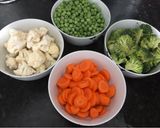 Thai csirke zöldségekkel és szójaszósszal recept fázis 3 fotója