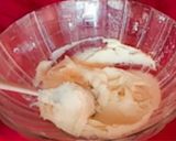 A picture of step 2 of Vanilla sponge cake in a pressure cooker with.