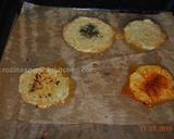 A picture of step 3 of Cheese Crisps.