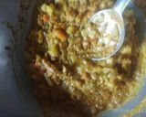 A picture of step 3 of Vegetables Sagu.
