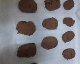 A picture of step 5 of Chocolate orange Sable cookies.