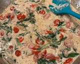 A picture of step 6 of Tuscan Chicken.