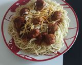 Foto del paso 7 de la receta: Espagueti con albóndigas spaghetti and meatballs 🍝