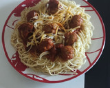 Foto del paso 7 de la receta: Espagueti con albóndigas spaghetti and meatballs 🍝