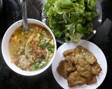 Hình bước làm 9 của món Canh riêu cua đồng