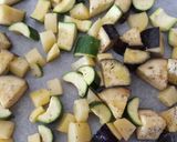A picture of step 3 of Roasted mix veg.