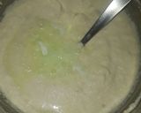 A picture of step 2 of Semolina (Rava) Dhokala.
