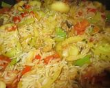 Foto del paso 4 de la receta Arroz tipo paella con algas Wakame y Agua de Mar