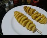 Spiral fries#fastfood competition recipe step 2 photo