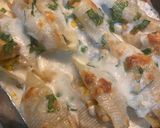 صورة لخطوة 6 من وصفة قواقع المكرونه المحشية🥠😋