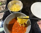 A picture of step 7 of Creamy Chili Oil Pasta.