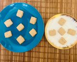 A picture of step 8 of Gluten free Cumin & Ajwain Mini Bites- Savory Farali Butter Biscuits 🍪.
