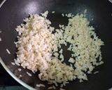 A picture of step 2 of Poha Kheer or Chirer Amrita Bhog.