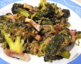 Foto del paso 8 de la receta: Brócoli con Panceta, Salsa de Soja, Yakiniku y Mantequilla al Wok
