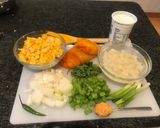 A picture of step 1 of Haddock & Corn Chowder.