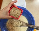 Foto del paso 2 de la receta: Muffin de arándano hiper proteico 💪