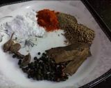 A picture of step 1 of Mutton biryani.