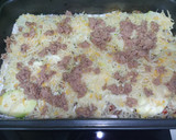 Foto del paso 6 de la receta: Lasaña de calabacín con carne picada nata para cocinar y queso