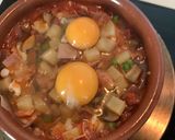 Foto del paso 4 de la receta: Huevos a la Flamenca con Setas Portobello y Queso Manchego