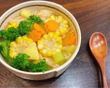 Hình bước làm 4 của món Canh rau củ quả bổ dưỡng thanh mát