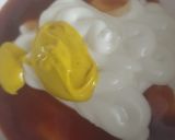 A picture of step 2 of Burger,shawarma sauce.