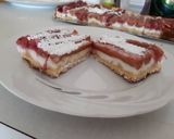 Túrós rebarbarás sütemény recept fázis 2 fotója