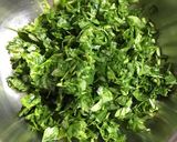 A picture of step 1 of Methi Muthiya.