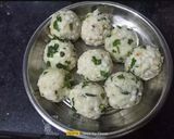 A picture of step 4 of Falhari Sabudana Vada / Sago Balls Vada.