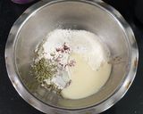 A picture of step 2 of Shahi Banana Malpua.