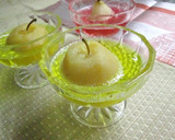 Foto del paso 8 de la receta: Peras y manzanas en gelatinas de sabores