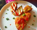 A picture of step 4 of Paneer Cheesey Sandwich.