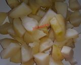 A picture of step 1 of Dry Potato Sabzi.