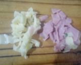 Foto del paso 2 de la receta: Ensalada de berro, tomate, Cebolla, jamón y queso