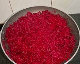 A picture of step 2 of Beetroot Halwa (Beetroot Halwa Recipe in English).