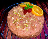 கோதுமை ஆரஞ்சு சாக்லெட் கேக் (Kothumai orange chocolate cake recipe in tamil) ரெசிபி ஸ்டேப் 13 புகைப்படம்