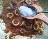 Gambar langkah 2 resipi Kangkung Goreng Belacan Rencah Sotong.